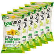 Barnana Acapulco Lime / 5 Ounce (Pack of 6) / Natural Dried Banana Chips
