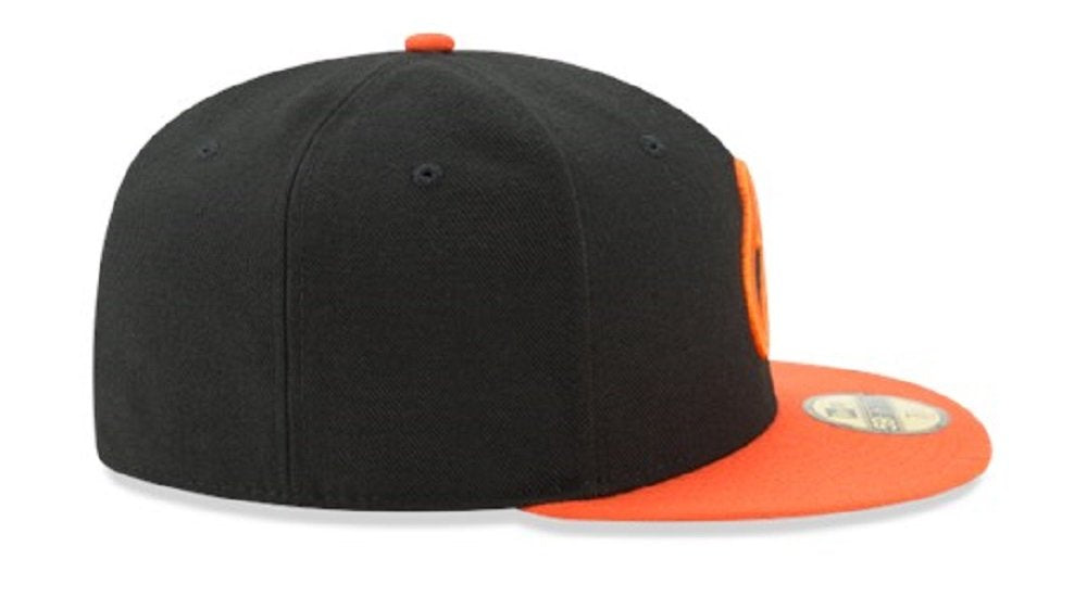 Cap Co by New Era – 6 7/8, Cotton, Orange,black, Model 70360918