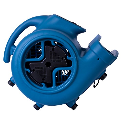 XPOWER 15.67"L x 15.9"W x 16.33"H / Pro P-630 / Blue Floor Fans