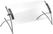 HUBERT Buffet Sneezeguard Flint Powder-Coated Metal - 48"L x 17"W x 24"H