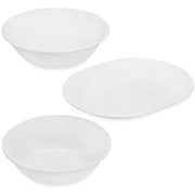 White 3-Piece Completer Set by Corelle – Vitreous China, White, Pack of 3, Model 8541921299