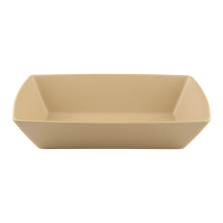 EGS Greenovations Paper Bag 18 Oz Rectangular Bowl- 6 / PK by Elite Global Solutions – 6.00x4.00x7.50, Melamine, Brown, Pack of 6, Model ECO6552-PB