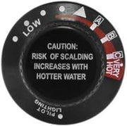 Rheem SP15195A Water Heater Valve, White Rodgers - Gas Valve Control Dial Kit - Black
