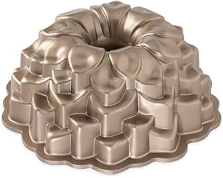 Nordic Ware Blossom Bundt Pan ,Toffee