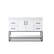 Caroline Bathroom Vanity White by Lighting Design – Wood, White, Model VF29248WH