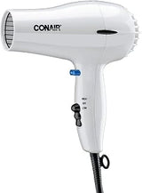 Conair 1875 Watt Hair Dryer, White 1 ea (Pack of 12)