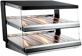 Heated Pass-Through Station with 3.6 cu.ft. (102 Liter) Capacity Display Warmer 38" Omcan 47511