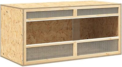 vidaXL Terrarium Engineered Wood 39.4"x18.5"x18.5