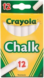Crayola White Chalk 12 Ea (Pack of 6)