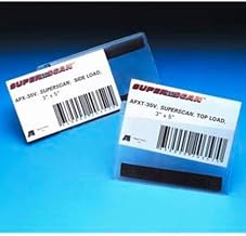 Aigner Magnetic Top Load Label Holders, 4" x 6", Clear, 50/Pk