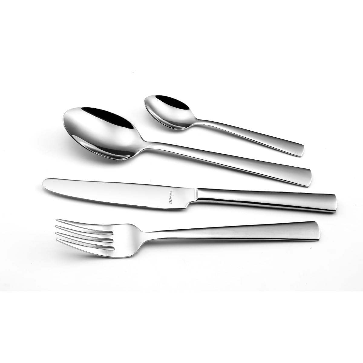 Moderno Dessert Fork. Box quantity: 12. by Amefa – 190(L)mm, Stainless Steel, Pack of 12, Model DM241