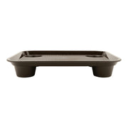 GET Brown / 17" x 14" / Modern Serving Trays