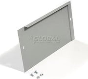 Global Industrial End Base For 15"D X 6"H Gray Locker Pair (Left And Right)
