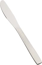 Winco 12-Piece Manhattan Dinner Knife Set, 18-0 Stainless Steel | Dishwasher safe, Great for Main Courses or As a General Purpose Table Knife, Entrees, Steaks, Chops and Table Service