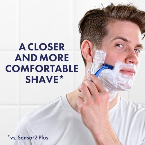 Gillette 1 Count (Pack of 8) / Sensor3 Comfort (8ct) / Blue Disposable Razors
