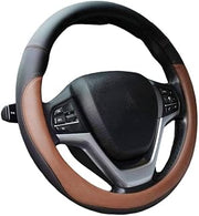 Car Steering Wheel Cover for BMW 3.0 CSL, Heat Resistant Anti-Slip Car Wheel Wrap,Brown