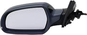 Side Mirror Left Painted for Audi A4 2012-2016 | Heated Power, Left, with Lange Change Assist, OE# 15757233 AU1320140, Direct Fit