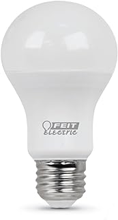 Feit Electric A800/835/10KLED/2 60W Equivalent A19 Bright White Non-Dimmable LED Light Bulb (2 Pack)