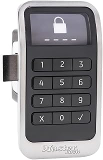 Master Lock No. 3685 Electronic Keypad Locker Lock - High Visibility Display - for Box Lockers - 1 Each