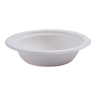 Compostable 12oz Molded Fiber Bowls by ECO PRODUCTS – 12oz, 12.0 ounces, Molded Fiber, White, Pack of 1000