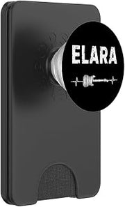 Elara Guitar Heartbeat Music Guitarist Retro Vintage PopSockets PopWallet for MagSafe