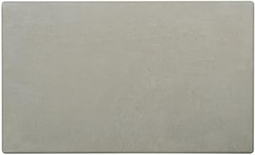 HUBERT Solid Full Size Concrete Melamine Cold Tile - 21" L x 12 3/4" W