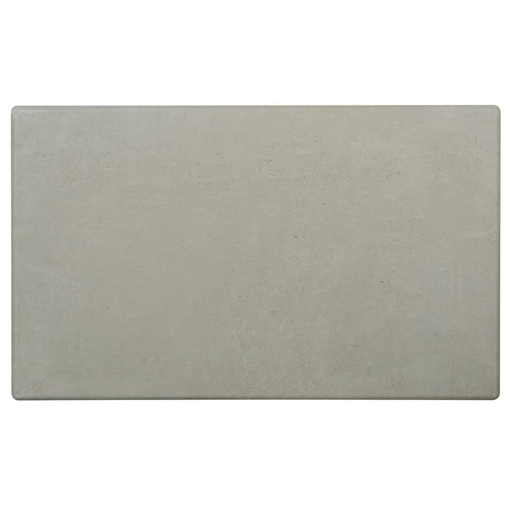 Solid Full Size Concrete Melamine Cold Tile - 21" L x 12 3/4" W by HUBERT – Melamine, Concrete, Model H0062-CONCRETE