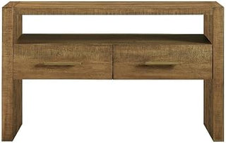 Steve Silver Garland Wood Top Sofa Table in Brown