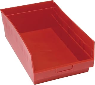 QUANTUM STORAGE SYSTEMS Shelf BIN RED 17-7/8in x 11-1/8in x 6in