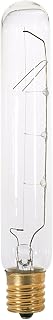 Satco S3224 130V Intermediate Base 40-Watt T6.5 Light Bulb, Clear