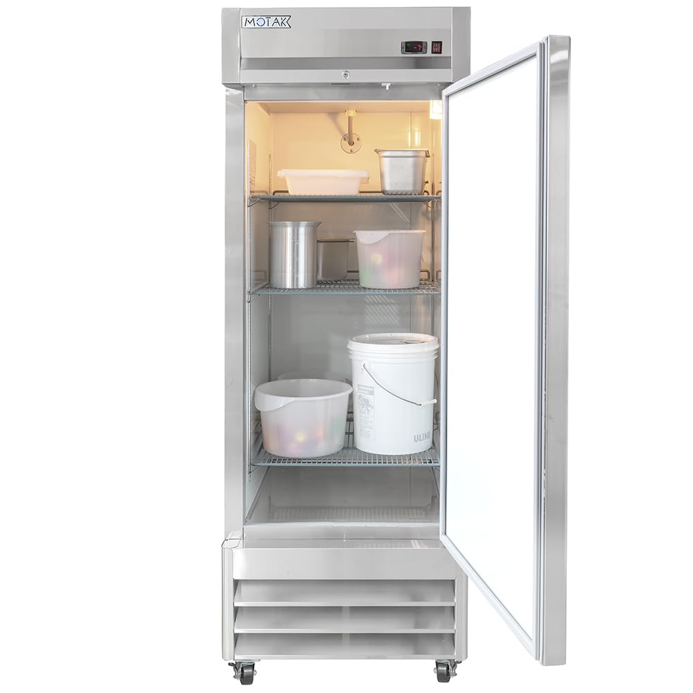 29" One Section Reach In Freezer by MOTAK – 30.71x35.04x83.46, In Description, Check Images, Model MSD-1DF-BAL-X