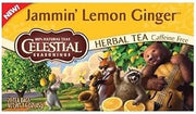 Jammin Lemon Ginger 20 Bags (Case of 6) by Celestial Seasonings