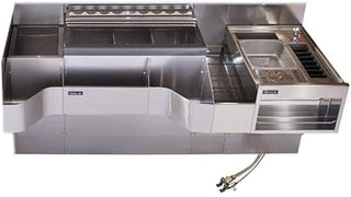 Perlick PTE68-A Underbar Ice Bin Cocktail Station Sink Combo