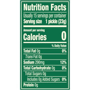 Kraft Dill Mini Pickle by Claussen – Mini, Pack of 12
