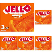 Jell-O Orange / 3 Ounce (Pack of 5) / 1 Gelatin