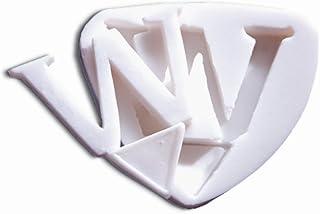 Silikomart Silicone Mould Sugarflex Letter W, White