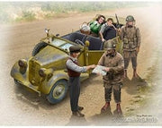 Masterbox Master Box 35161 Hitching a Ride, US Paratroopers and Civilians with car 1/35
