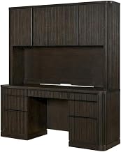 Brown Credenza with Contemporary Modern Style, Durable Construction, Spacious Storage, Stylish Finish, Perfect for Office or Conference Rooms