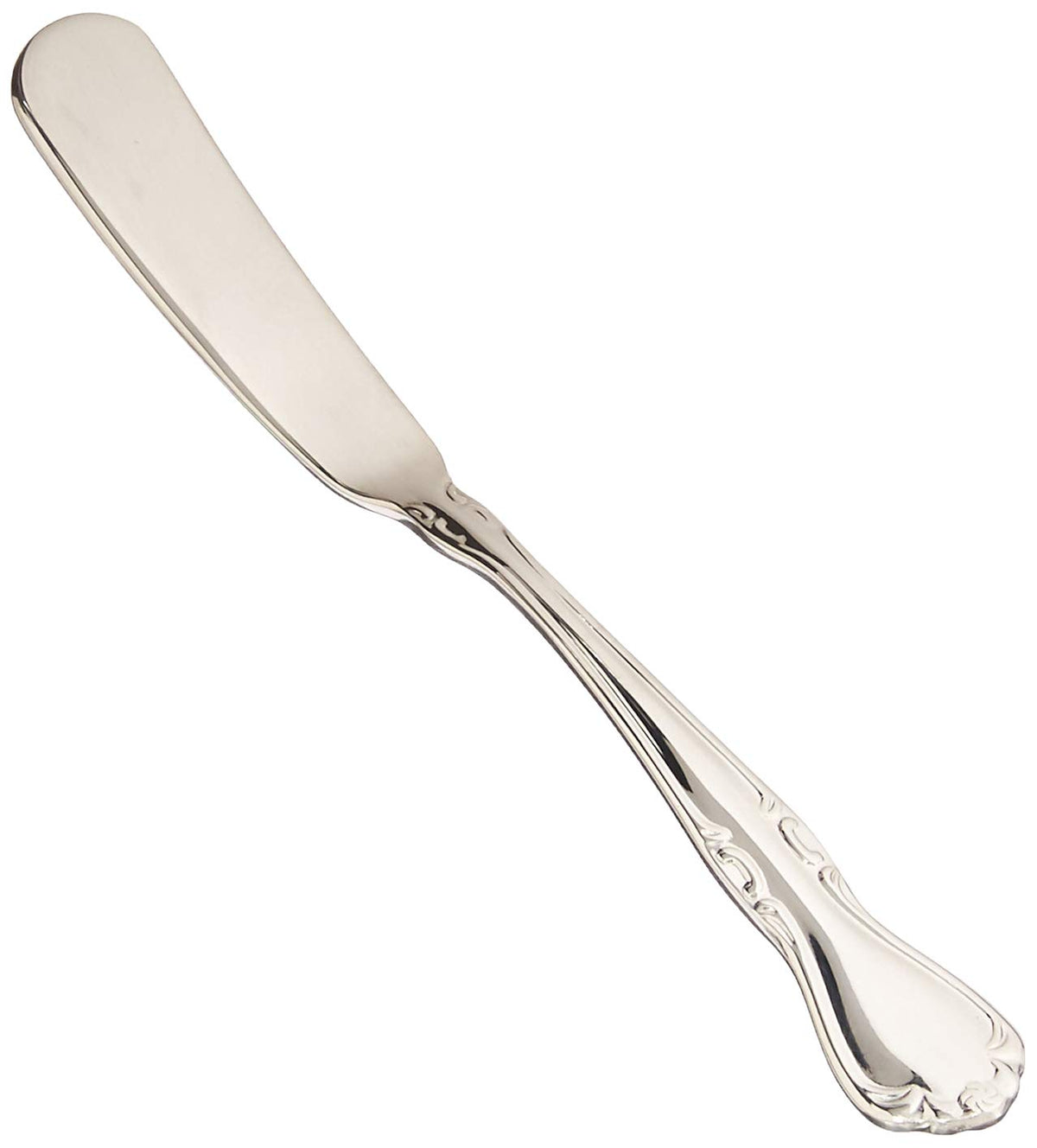 6 3/4" Stainless Steel Butter Spreading Knifes (Set of 12) by Winco – 18/8, Stainless Steel, Pack of 12, Model 0039-12