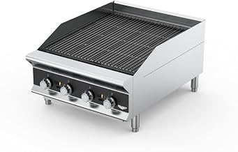 Vollrath CBGHD-48 Heavy Duty 48 x 32-3/8 x 16-3/8 Gas Charbroiler
