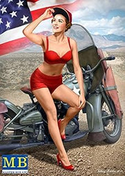 1:24 Scale Pin-up series, Kit No. 1. Marylin Construction Set (Grey) by Masterbox