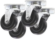 Portacool Caster Kit,12" L x 12" W x 4" H Size, Black (PARPACCST400)