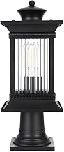 Collins One Light Outdoor Post Mount Black