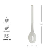 KitchenAid Porcelain White / 13.6-Inch / Everyday Cooking Spoons