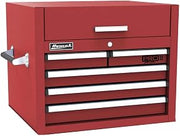 Homak PRO II Series 27” 5-Drawer Top Chest, Red, RD02027052