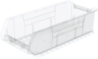 Akro-Mils 30286SCLAR, Super Size Bin, 23-7/8 in.L, 11 in.W, 7 in.