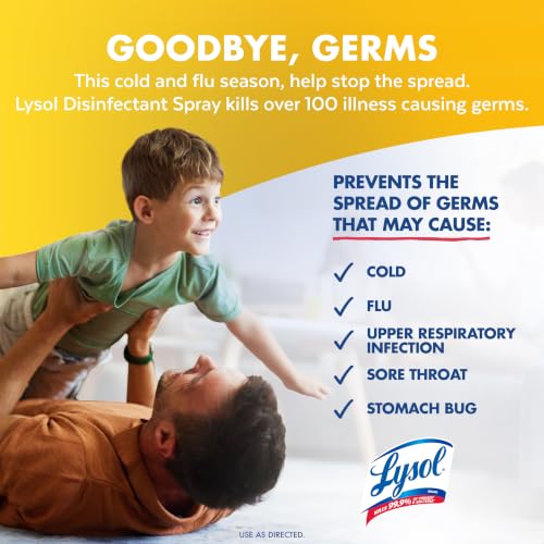 Lysol Early Morning Breeze / 12.5 Ounce (Pack of 12) / 12 Disinfectant Sprays & Liquids