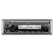 KMR-M332BT Marine Digital Media Receiver & Bluetooth (Renewed) by Kenwood – 1-DIN (7.6"D x 8.9"W x 4"H), Model KMRM332BT