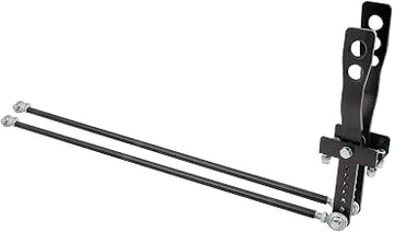 Allstar Performance 2 Lever Shifter Black Unequal Length Handles