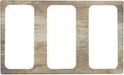 HUBERT 1/3 Size Cold Tile Reclaimed Wood Melamine - 21" L x 12 3/4" W